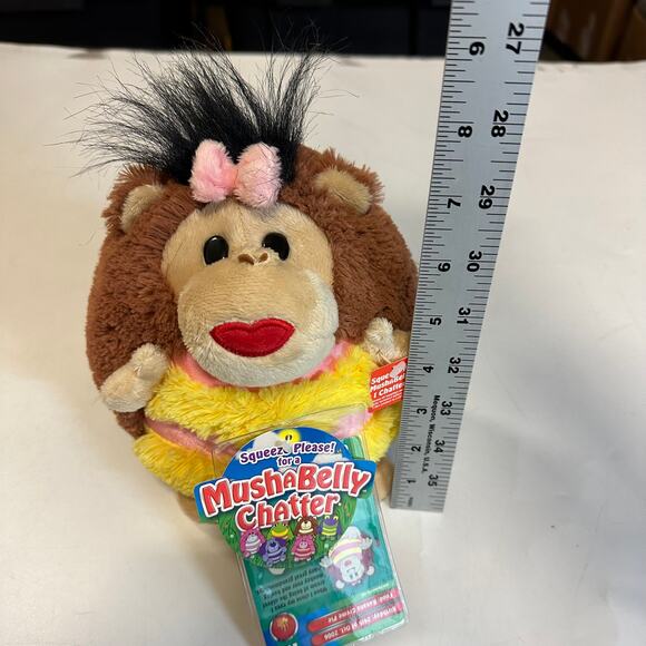 Mushabelly Lila Monkey By Jay At Play - NO SOUND 8" - Picture 6 of 6